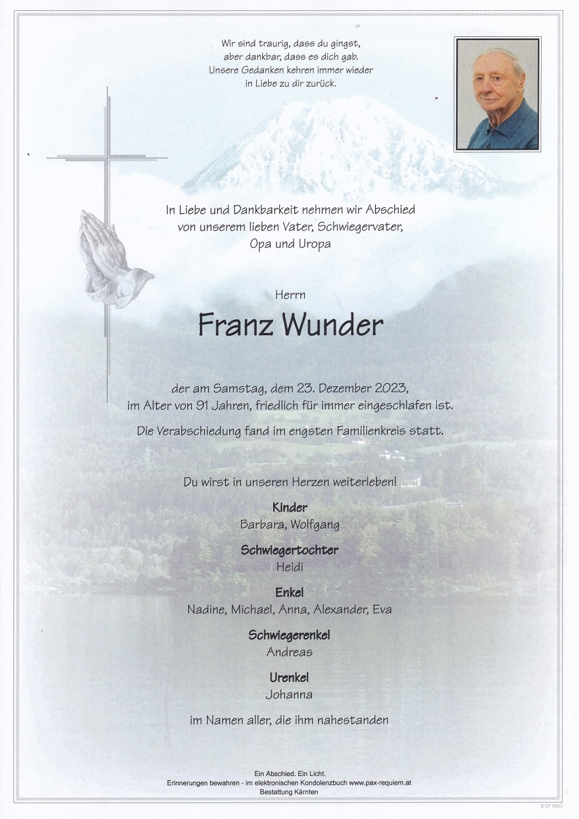 Parte Franz Wunder