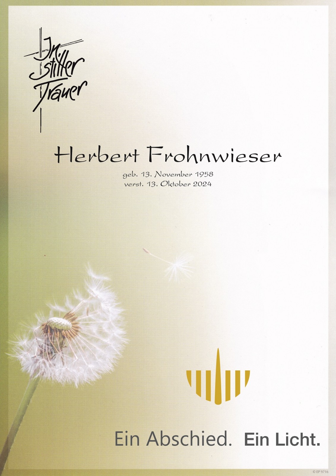 Parte Herbert Frohnwieser