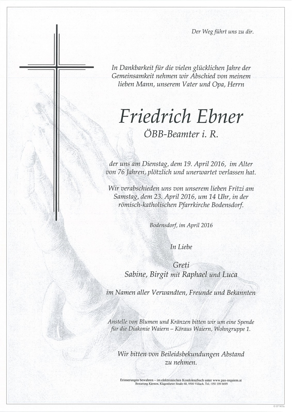 Parte Friedrich Ebner