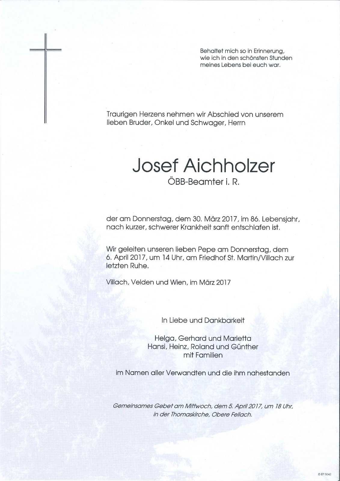 Parte Josef Aichholzer