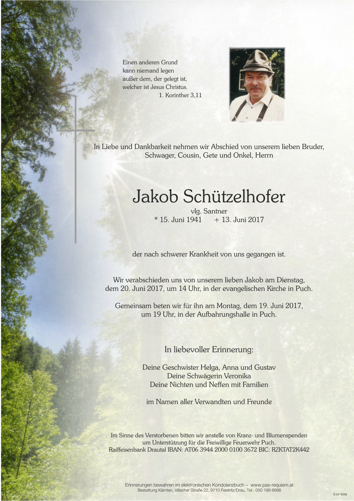 Parte Jakob Schützelhofer