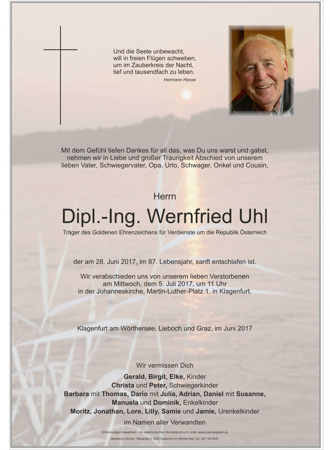 Parte Dipl.-Ing. Wernfried Uhl