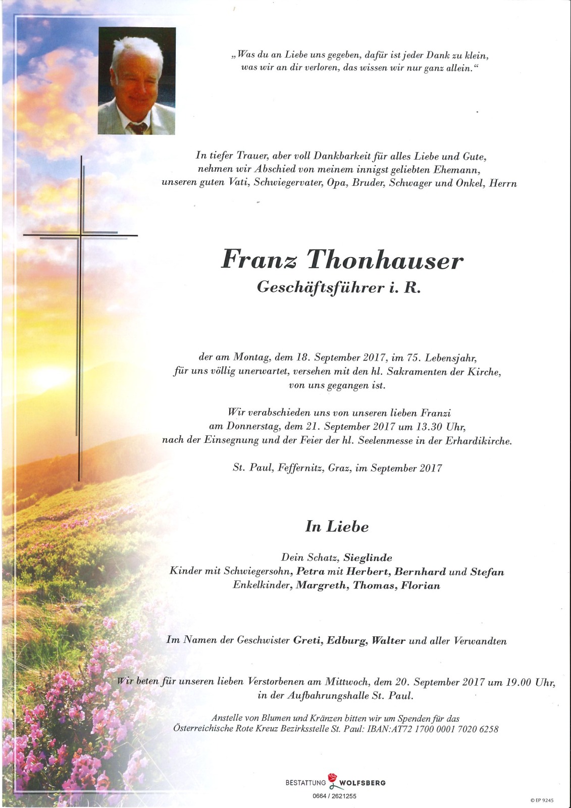 Parte Thonhauser Franz