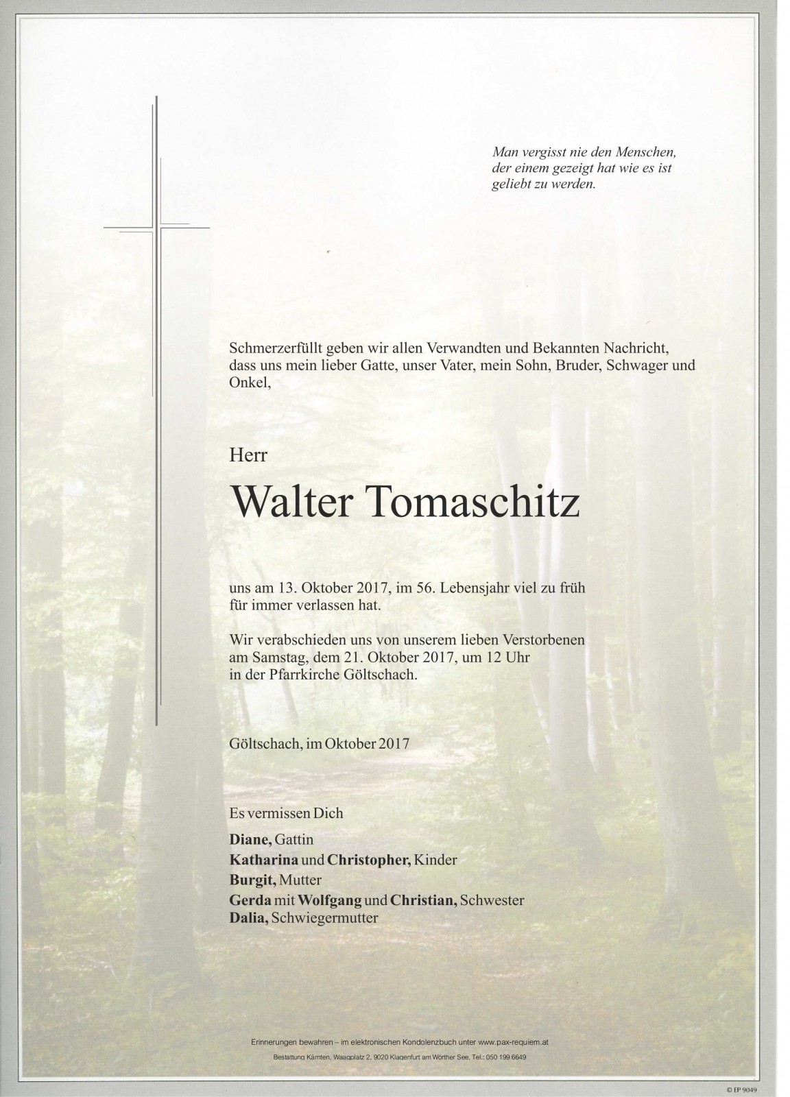 Parte Walter Tomaschitz